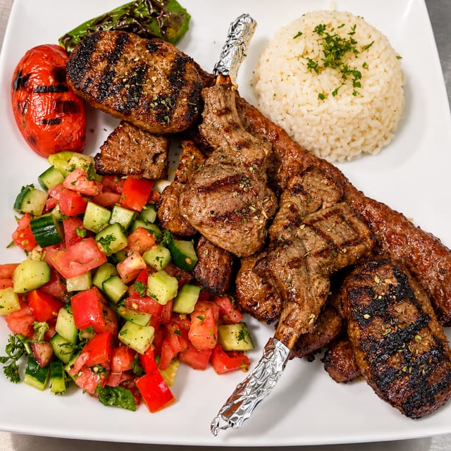 Lamb Mixed Grill.